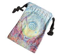 5 Tarot Card Storage Bag | Soft Tarot Dice Bag with Drawstring,Jewelry Bags Candy Bags for Playing Cards Cosmetic Trading Cards Novent