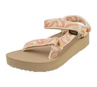 Teva Midform Universal Womens Walking Sandals in Neon Fade Coconut - 5 UK