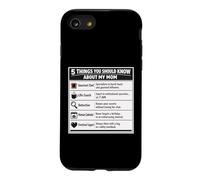 5 Things About Your Mother Funny Traits List Case for iPhone SE (2020) / 7/8