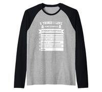 5 Things I Love Almost As Much As Stormtroopers Raglan Baseball Tee
