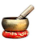 5" Tibetan Buddhist Singing-Hand beaten singing bowl,Release Your Inner Peace