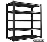 5 Tier 198X120X50Cm Height Adjust Garage Shelves Shelving