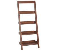 5 Tier Bookcase Dark Wood MOBILE TRIO
