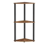 5-Tier Corner Shelf, Rustic Brown / 38.3 x 27 x 70.6 cm
