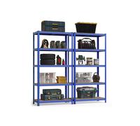 5-Tier Heavy-Duty Shelving Unit, Blue / 50 x 100 x 200 cm / 2