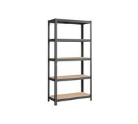 5-Tier Heavy-Duty Shelving Unit, Grey / 40 x 90 x 180 cm / 1