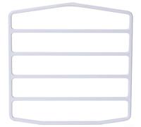 5-Tier Pants Hanger Space Saving ABS Non-Slip Vertical Closet Organizer | Supports up to 4kg with sturdy ABS Fits 35x1.3x43.5cm for versatile for scarves ties travel dorms closets wrinkle prevention