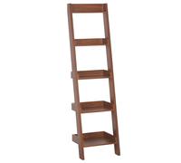 5 Tier Shelving Unit MOBILE DUO 169 cm Dark Brown