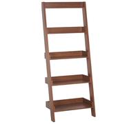 5 Tier Shelving Unit MOBILE TRIO 167 cm Dark Brown
