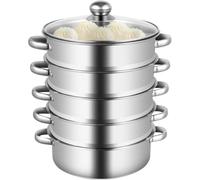 5-Tier Stainless Steel Steamer Pot