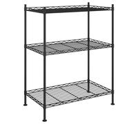 5-Tier Storage Shelf Workshop Garage Shelving Unit Storage Rack Holder vidaXL