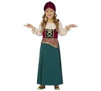 (5 to 6 years (110-115 cm)) Fortune teller costume for girls