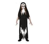 (5 to 6 years (110-115 cm)) Zombie nun costume for girls