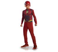 (5 to 6 years (110 to 116 cm)) Classic Flash Justice League Boy Costume