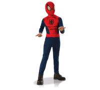 (5 to 6 years (110 to 116 cm)) Classic Spiderman costume for boys