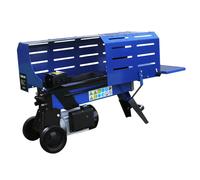Log Splitter 5 Ton Hydraulic 3L Electric 2000 Watt Motor Wood Timber Cutter Axe 2 Blades Duoblade | 370mm Max Log Length