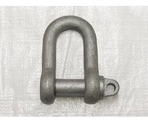 5 Ton Galvanised Large Dee Shackle With 32MM Screw Pin To BS3032