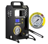 5 Ton Hydraulic Rosin Heat Press Machine for Rosin Wax Extraction & Crafts | 700W, 4.1*4.7 Inch Dual Heating Plates, 0-300°F Digital Temperature Control, Built-in Pressure Gauge, Compact & Portable