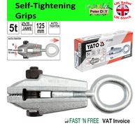 5 Ton YATO Pull Clamp Self-Tightening Grips Frame Car Auto Body Repair Puller