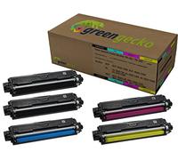 5 Toners to Replace Brother TN-241 I TN-245 Printer Cartridges I for Brother DCP-9020CDW, HL-3140CW, MFC-9140CDN, MFC-9142cdn, MFC-9332cdw I Black (2), Cyan, Magenta, Yellow