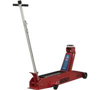 Long Reach Hydraulic Trolley Jack - 5 Tonne Capacity - Foot Operated Quick Lift