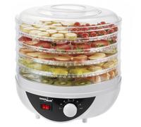 Food Dehydrator 5 Trays Temperature Control 35-70°C Mushroom Fruit Vegetables HQ
