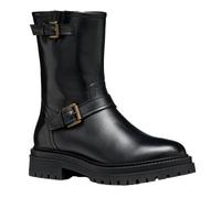 (5 UK, Black) Geox Womens/Ladies D Iridea D Leather Ankle Boots