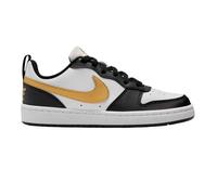(5 UK, Black/Gold) Nike Childrens/Kids Borough Low Recraft Leather Flat Trainers