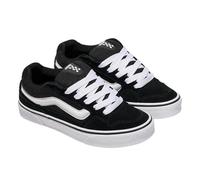(5 UK, Black/White) Vans Womens/Ladies Caldrone Suede Trainers