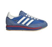 (5 UK, Blue/White) Adidas Childrens/Kids Sl72 Stripes Suede Trainers