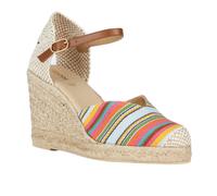 (5 UK, Camel) Geox Womens/Ladies Gelsa A Leather Strap Sandals