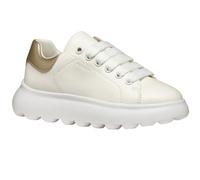 (5 UK Child, White/Platinum) Geox Girls Puffypop Trainers