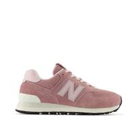 (5 UK, Pink) New Balance Womens/Ladies 574 Suede Wedge Trainers