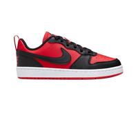 (5 UK, Red/Black) Nike Childrens/Kids Borough Low Recraft Leather Flat Trainers