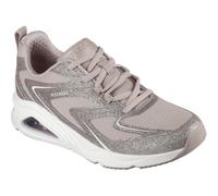 (5 UK, Taupe) Skechers Womens/Ladies Tres Air Uno Glitter Trainers