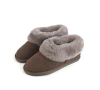 (5 UK, Truffle Brown) Eastern Counties Leather Womens/Ladies Elena Sheepskin Slipper Boots