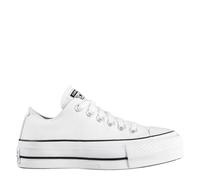 (5 UK, White/Black) Converse Womens/Ladies Chuck Taylor Canvas Platform Shoes