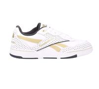 (5 UK, White Gold) Reebok Womens/Ladies Victor Solomon 4000 II Leather Perforated Trainers