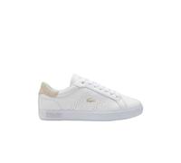 (5 UK, White) Lacoste Womens/Ladies Powercourt 2.0 Leather Trainers