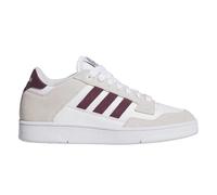 (5 UK, White/Maroon) Adidas Unisex Adult Rapid Court Trainers