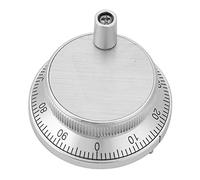 5 V 60 mm Diameter 4 Terminal Manual Pulse Generator CNC Electronic Hand Wheel with Handle 4 Hand Wheel, #193
