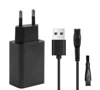5 V Charger Charging Cable for Philips Norelco QP2734 QP2824 QP2724 QP2834 QP4631 QP4530 MG7910 MG5910 MG7930 MG7950 MG9510 One Blade Shaver Power Supply Charger USB Power Adapter with 1M Cable