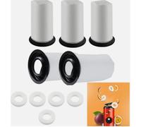 5 Vacuum Pod Bags + 5 Passion Fruit Scent Pods Compatible with Henry & Hetty Quick Scent Fresheners & Dust Bags for Numatic Vacuum Cleaners