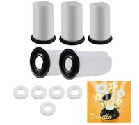 5 Vacuum Pod Bags + 5 Vanilla Scent Pods Compatible with Henry & Hetty Quick Scent Fresheners & Dust Bags for Numatic Vacuum Cleaners