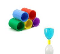 5 Vortex Bottle Connector, Tornado Plastic Connector, Cyclone Tube Bottle Connector for Making Tornado, Scientific Experiments, Testing, Education