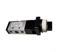 5 Way 2 Position Hand Pull Valve MV-08 Pneumatic Manual Control Kit 1/4 Inch Port Air Flow Switch for Automation Systems Silver Aluminium Alloy Body(MV-08)
