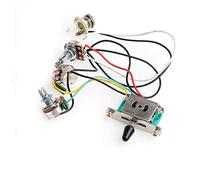 5 Way 500K Pot Knob Wire Harness Pickup