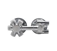 5-Way Brass tatic Shower Diverter Faucet, G1/2 Mixer Control Valve, Temperature Regulator for Bathroom, Brass Cartrid, Easy Inllat