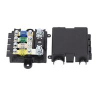 5 Way FuseBox, 12V 24V Power Distribution FuseBlock Holder with 30A 60A 80A 100A 250AFuses