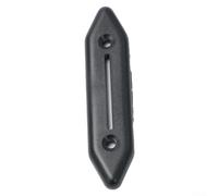 5 Way Pickup Selector Switch Plate Cover Black Plastic Guitar Parts Replacement 72x17mm